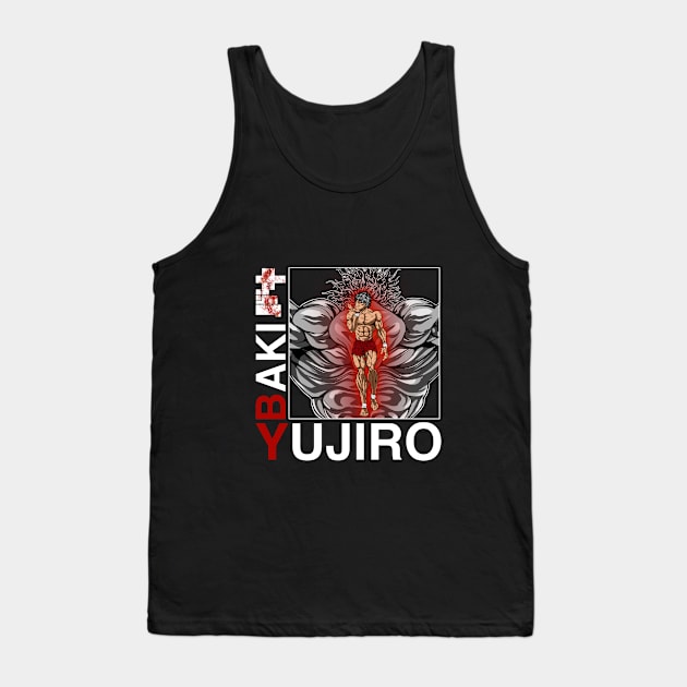 Baki x Yujiro Tank Top by Lit_the_artist